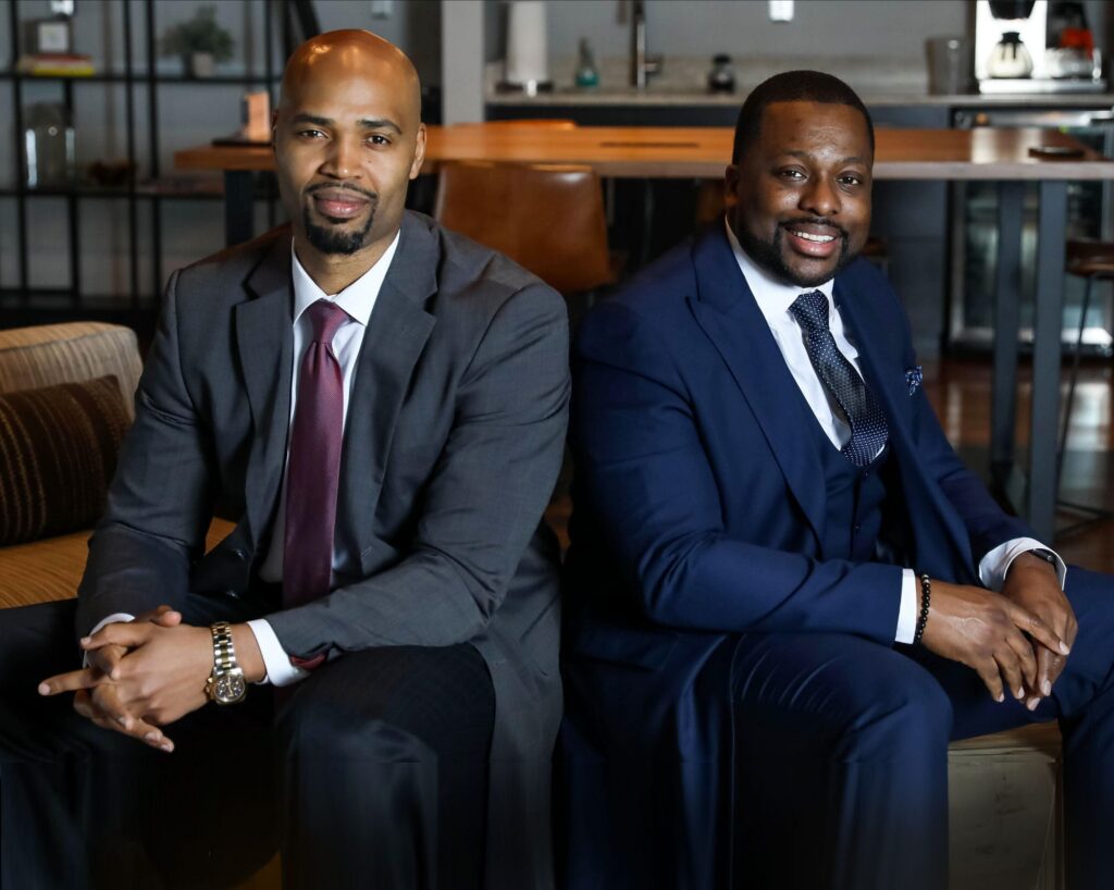 Justin Turk and André Davis